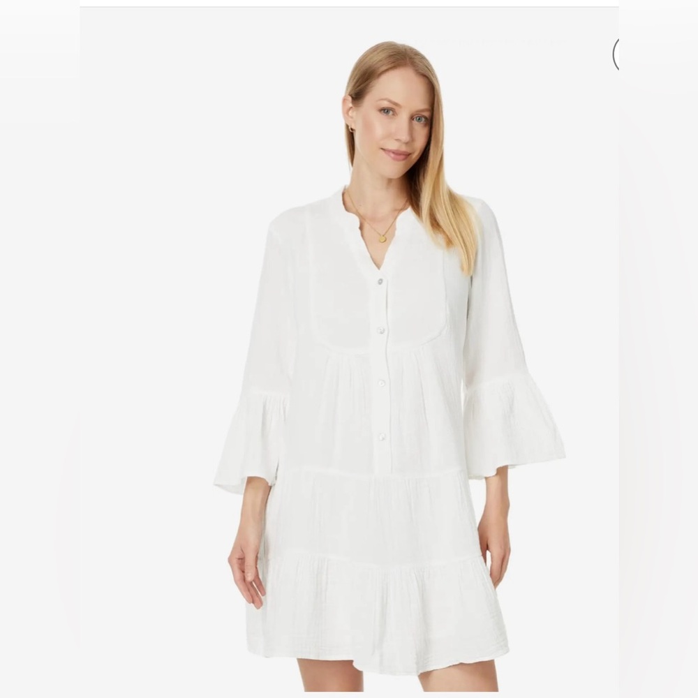 Faherty Gauze Kasey Dress